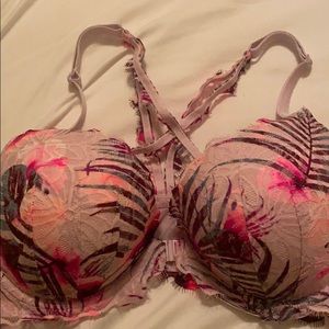 PINK brand- floral print bra